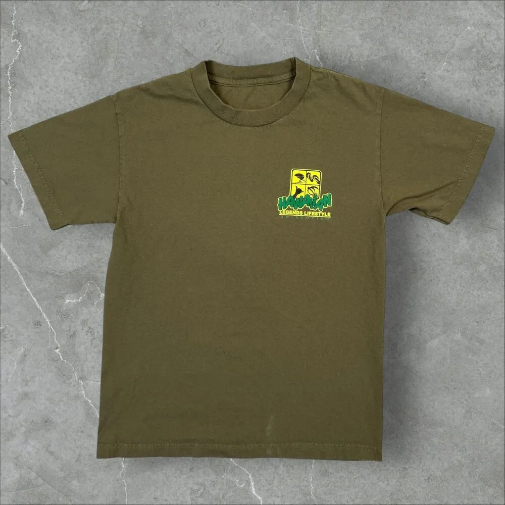 Hawaiian Legends Lifestyle Pau Hana Grillin and Chillin Pupu & Grinds Shirt - S